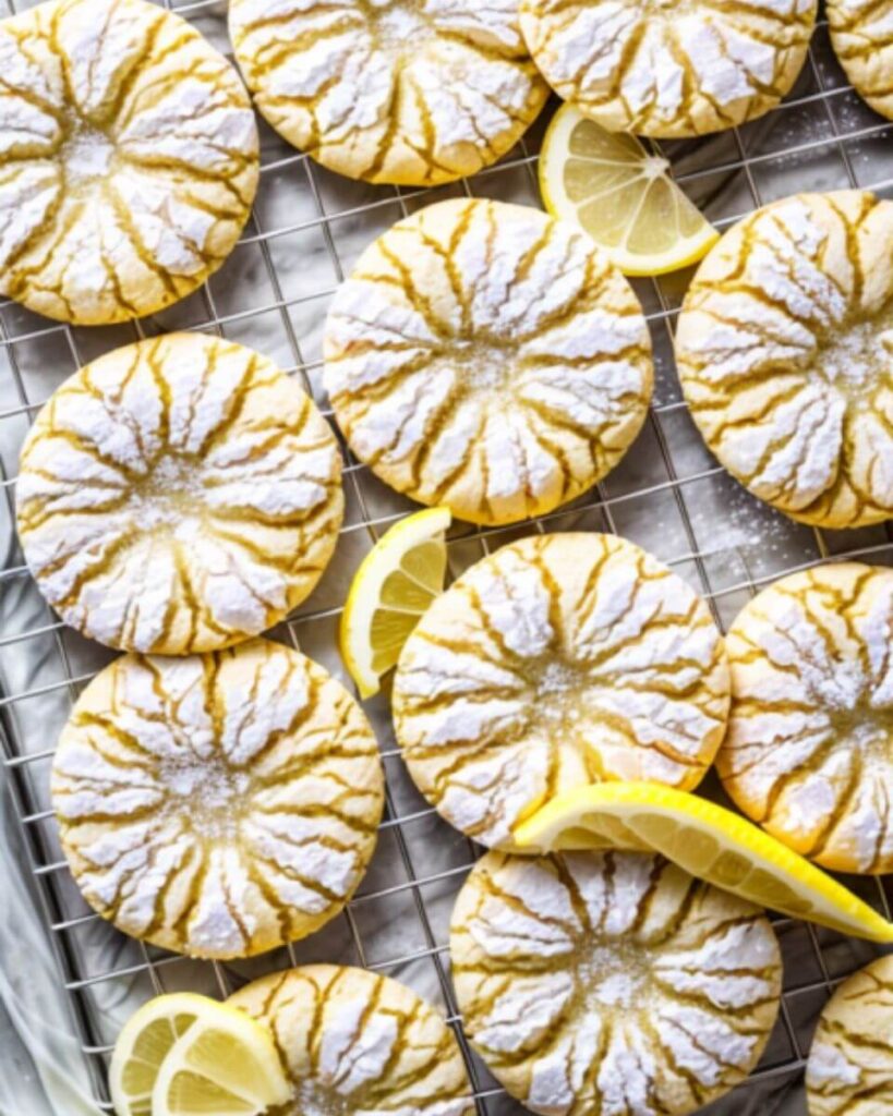 Lemon Crinkle Cookies Recipe (3)(1)