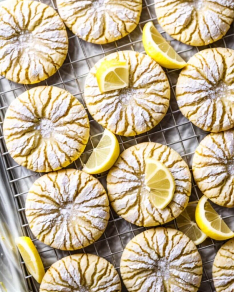 Lemon Crinkle Cookies Recipe (4)(1)