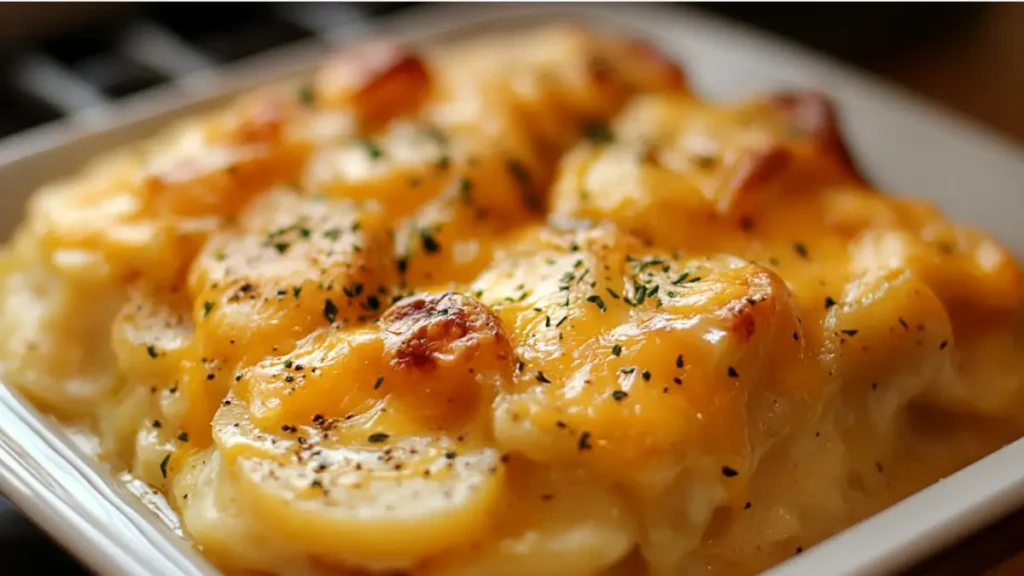 Cheesy Scalloped Potatoes Recipe