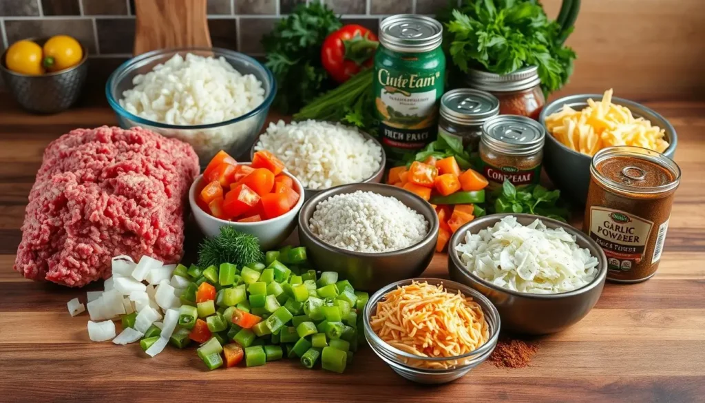 Hamburger Rice Casserole