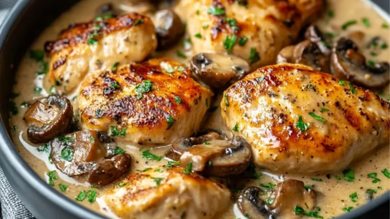 Creamy Chicken and Mushroom