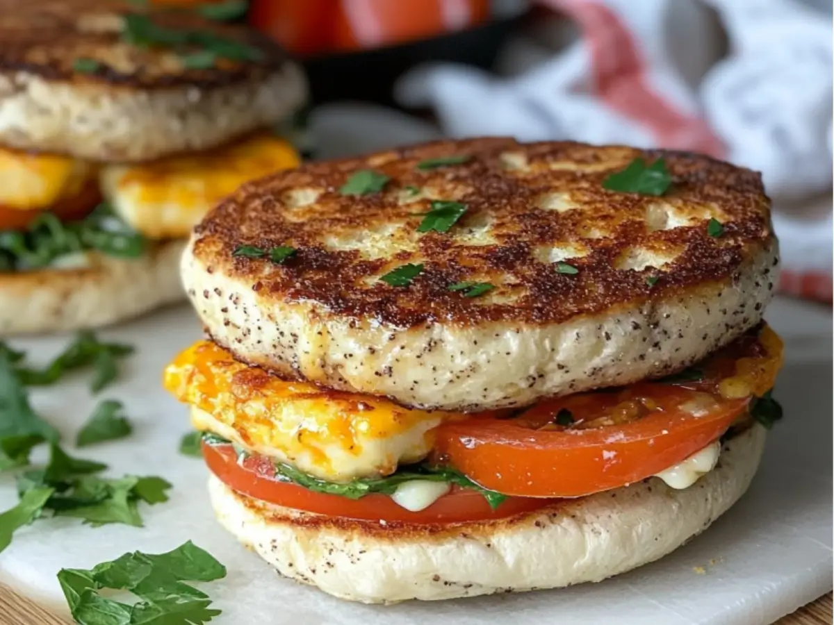 Halloumi Breakfast Sandwich