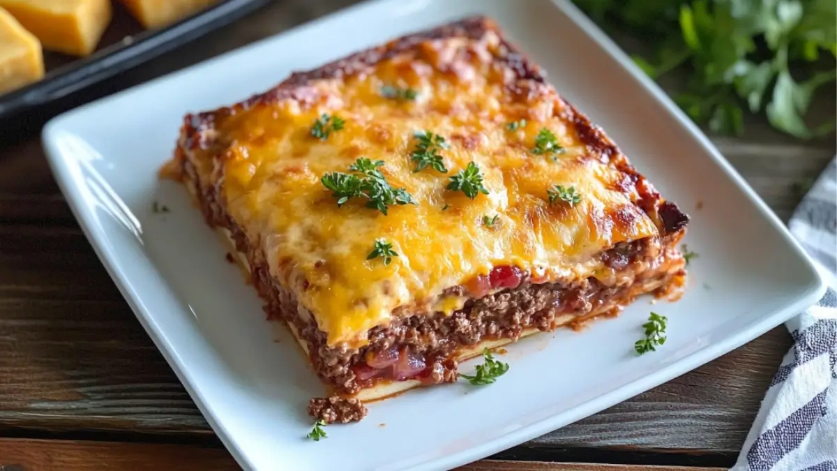 Hamburger Rice Casserole