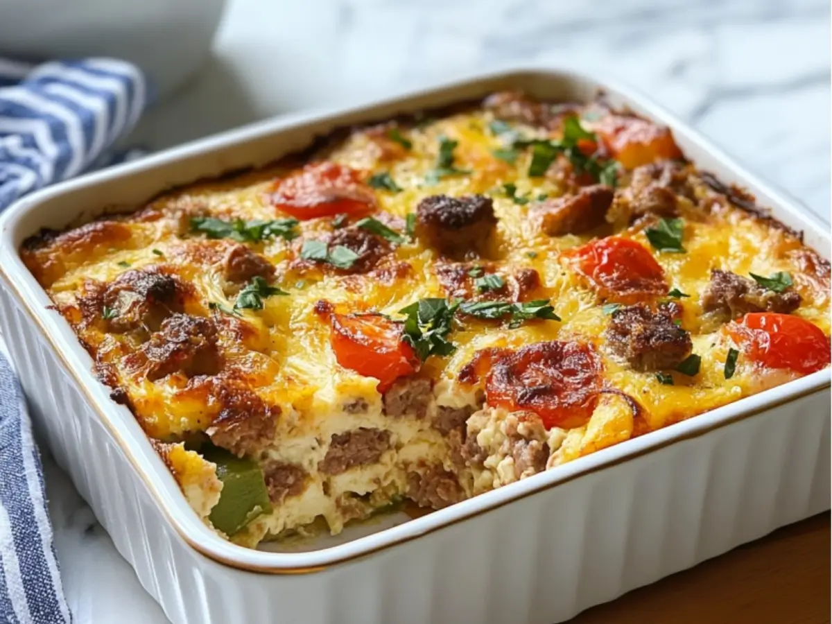 Overnight Breakfast Casserole