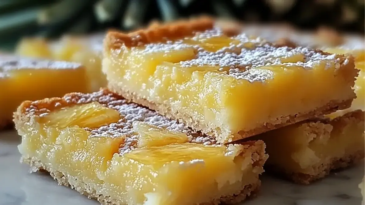 Pineapple Bliss Bars