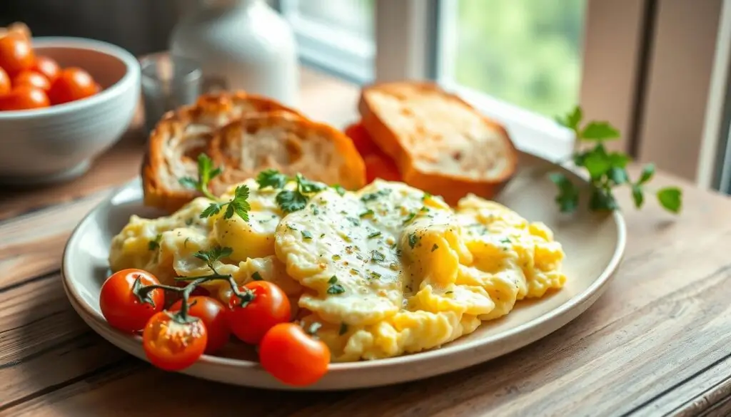 Boursin Scrambled Eggs