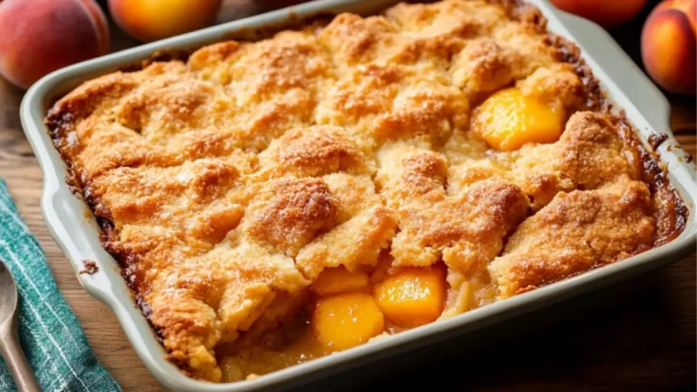 peach cobbler recipe