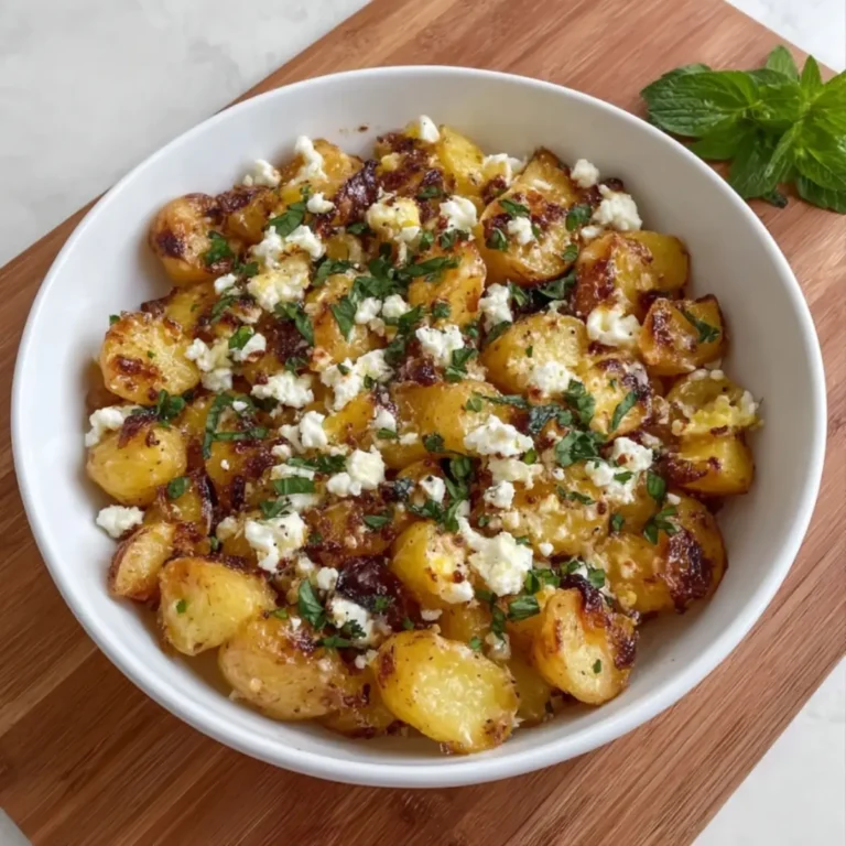 Baked Feta Potatoes