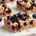Blueberry Oatmeal Breakfast Bars