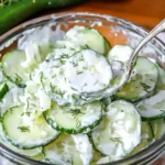 Creamy Cucumber Salad