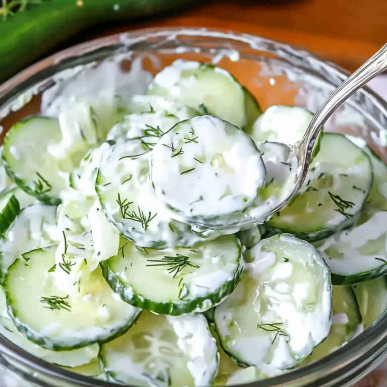 Creamy Cucumber Salad