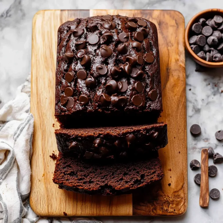 Double Chocolate Banana Bread