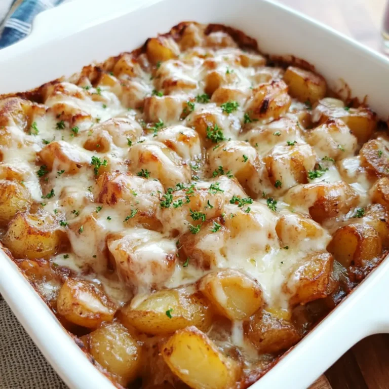 French Onion Potatoes