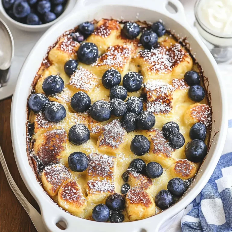 Hawaiian Roll French Toast Casserole