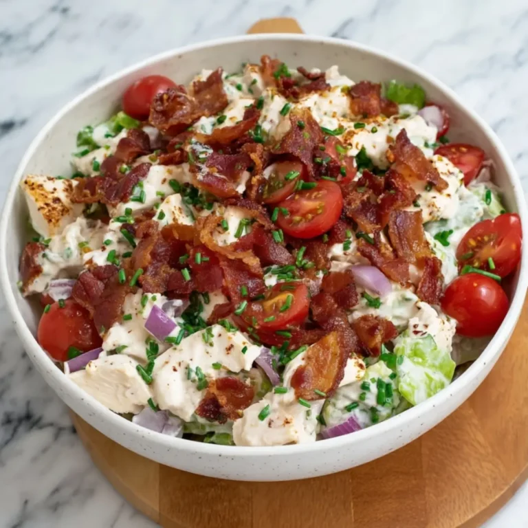 Healthy BLT Chicken Salad