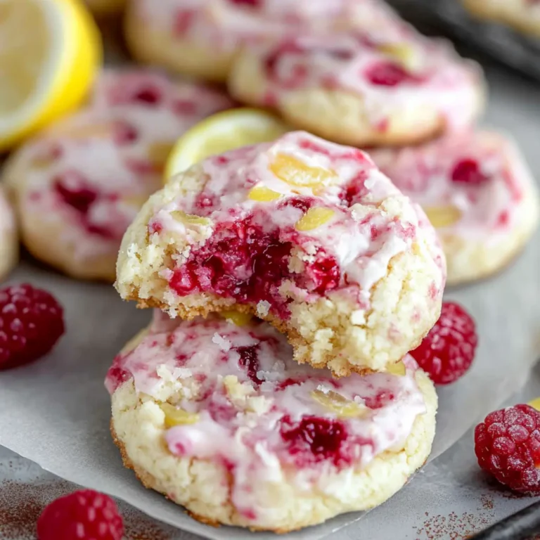 Lemon Raspberry Cookies