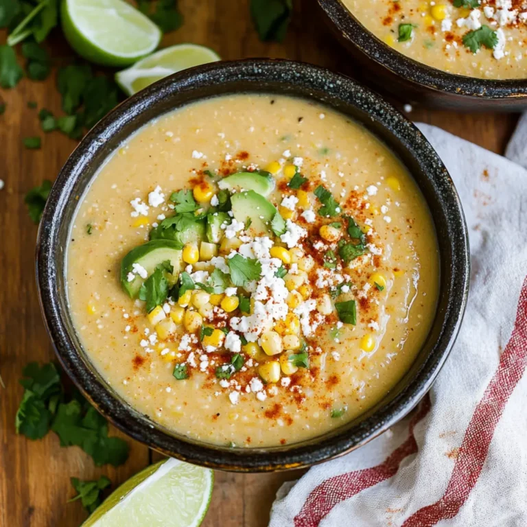 Mexican Street Corn Soup