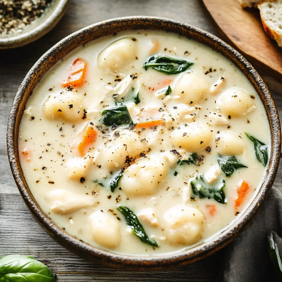 Olive Garden Chicken Gnocchi Soup