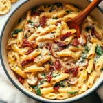 One Pot Creamy Sun-Dried Tomato Pasta
