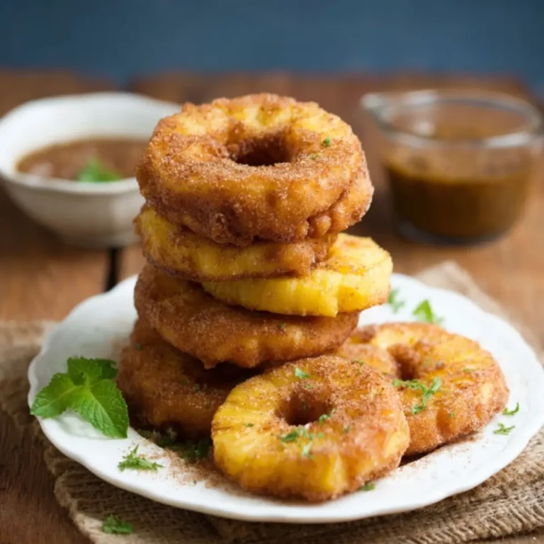 Pineapple Fritter Rings