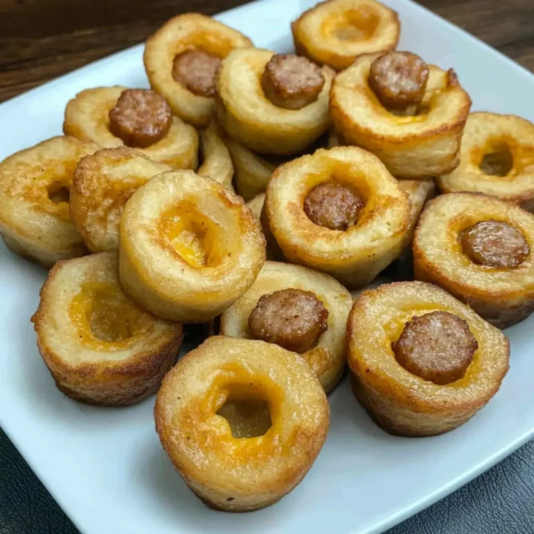 Sausage Pancake Bites