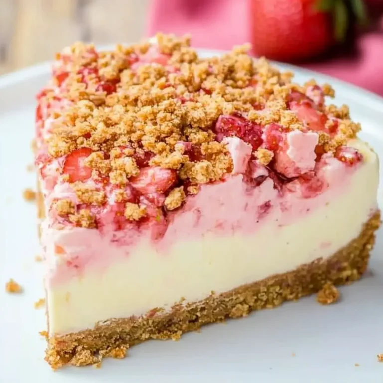 Strawberry Crunch Cheesecake