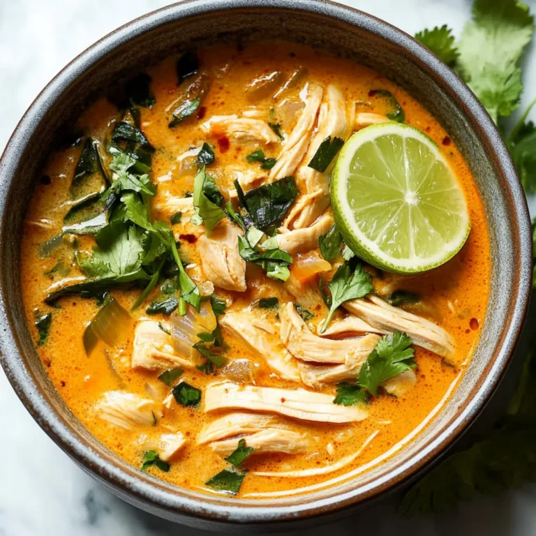 Thai Chicken Curry Soup