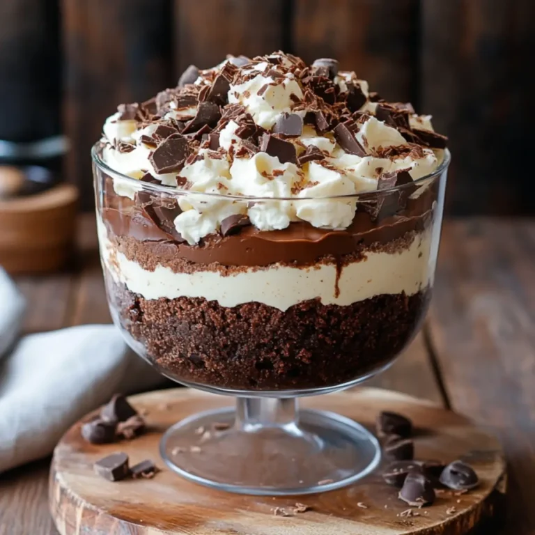 brownie trifle recipe