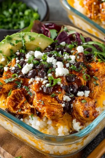 Easy Buffalo Chicken Bowls