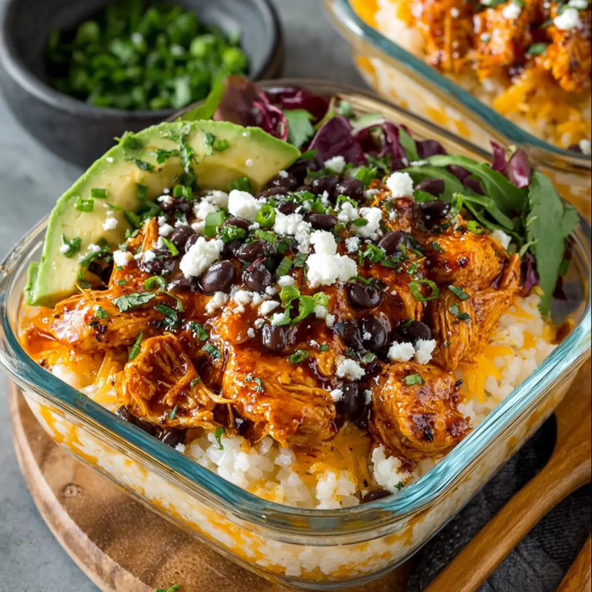 Easy Buffalo Chicken Bowls