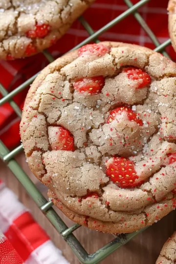 Fresh Strawberry Cookies