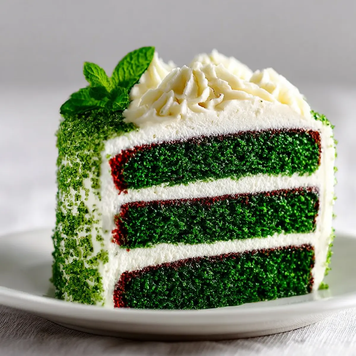 Green Velvet Cake