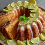 Key Lime Pound Cake with Glaze