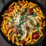 One Pan Creamy Tomato Pasta