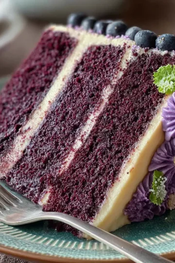 Purple Velvet Cake