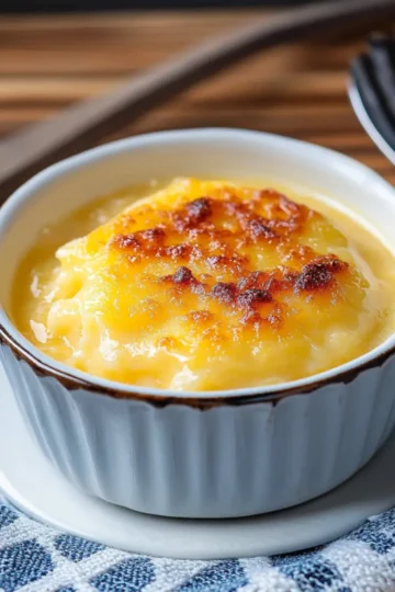 Baked Custard with Tapioca