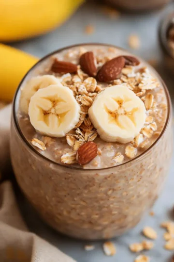 Banana Bread Overnight Oats
