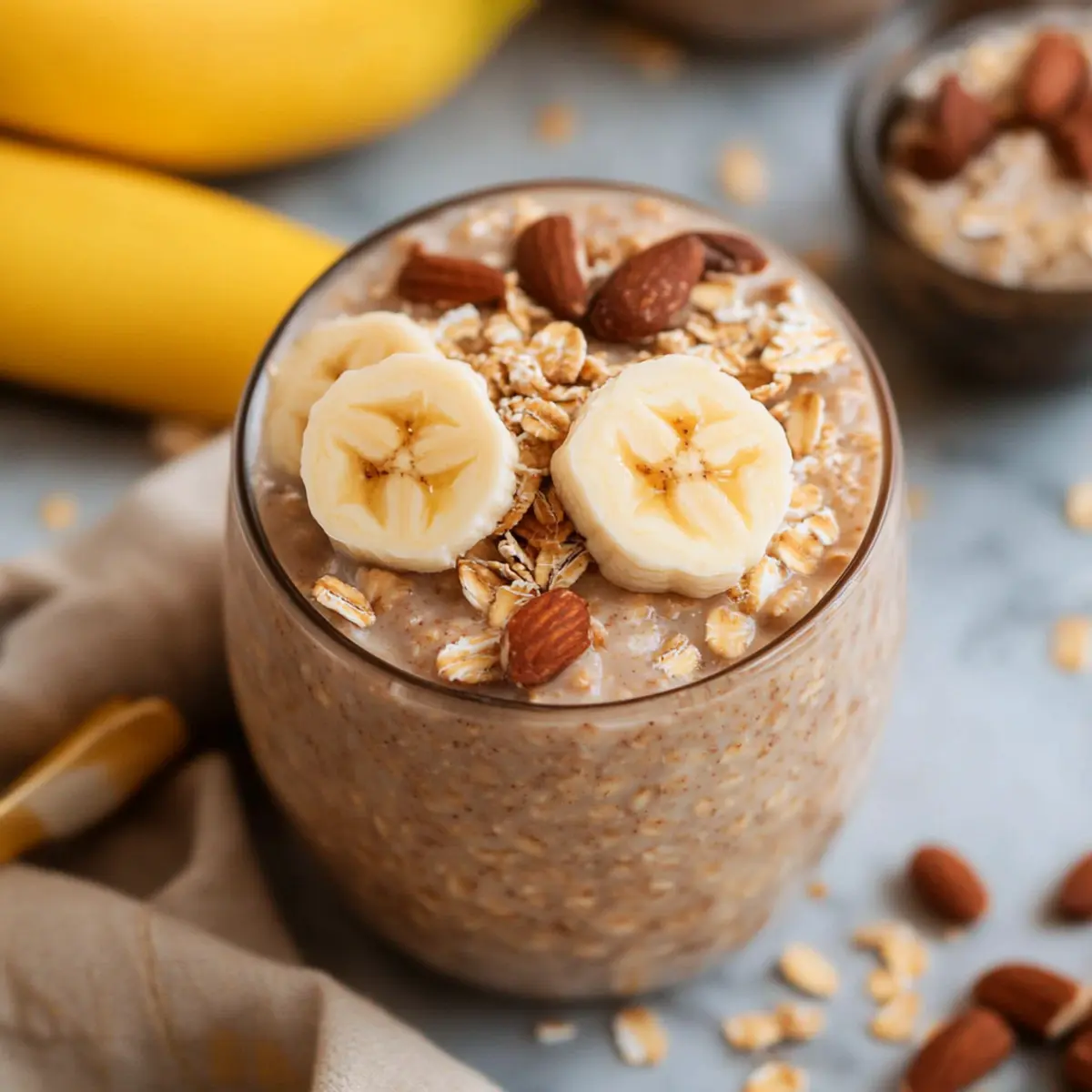Banana Bread Overnight Oats