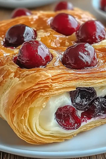 Cherry Cheese Danish