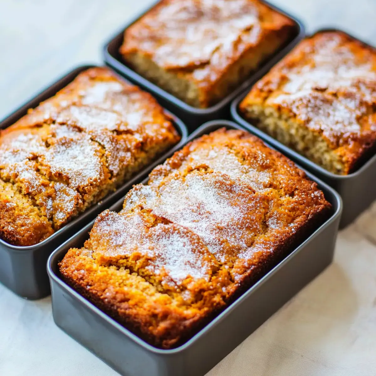 Cinnamon Sugar Pumpkin Bread