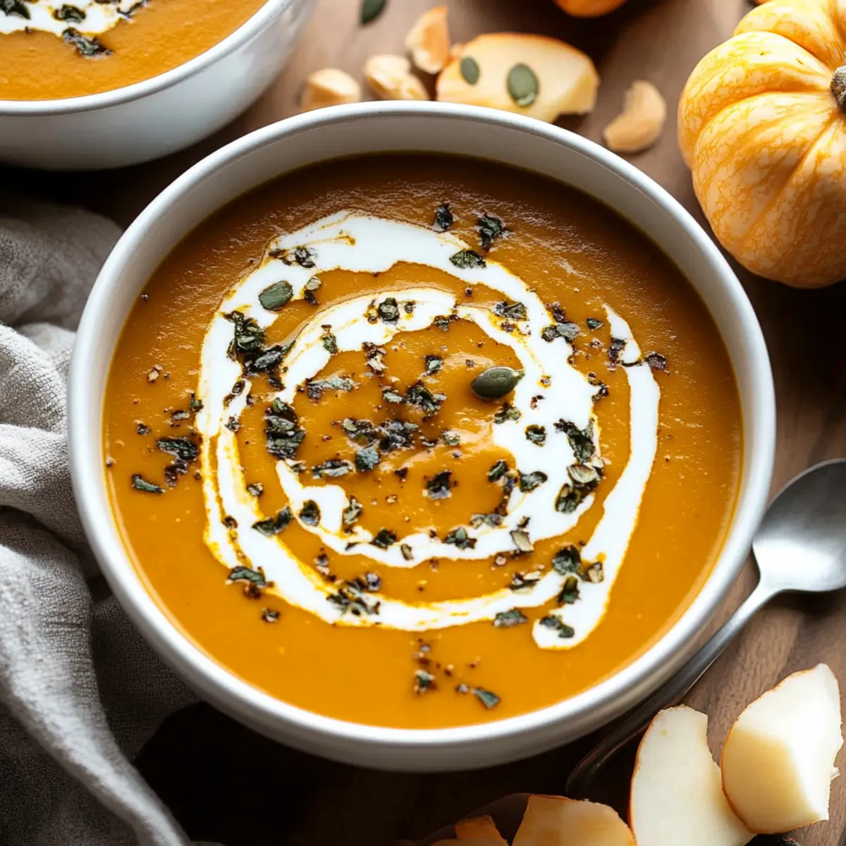 Coconut Curry Pumpkin Soup
