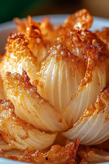 Crispy Air Fryer Blooming Onion Petals Recipe