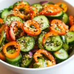 Cucumber Sweet Pepper Salad