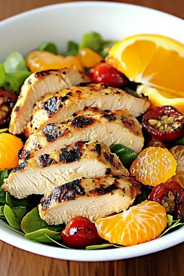 Honey‑Orange Chicken Salad