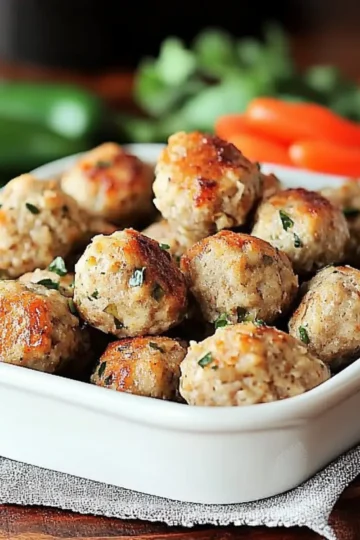 Jalapeno Pepper Jack Sausage Balls