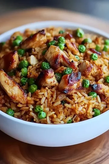Japanese BBQ Chicken Fried Rice Extravaganza