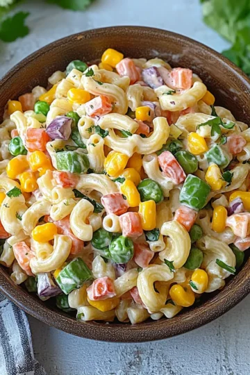 Mexican Macaroni Salad