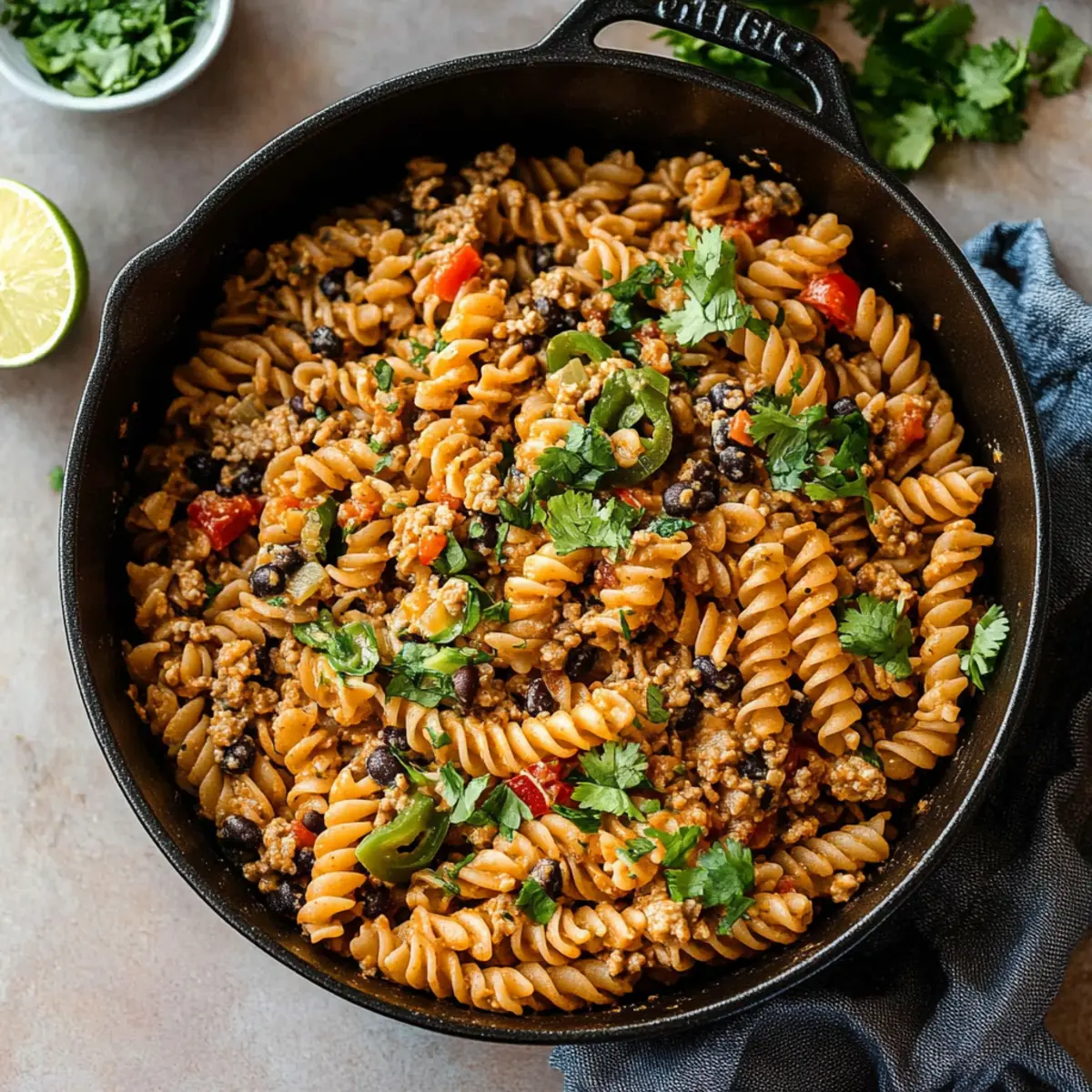One Pot Taco Pasta