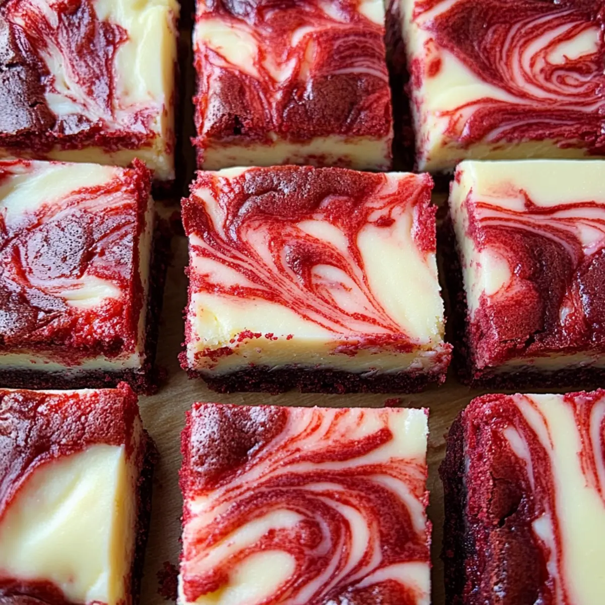 Red Velvet Cheesecake Brownies
