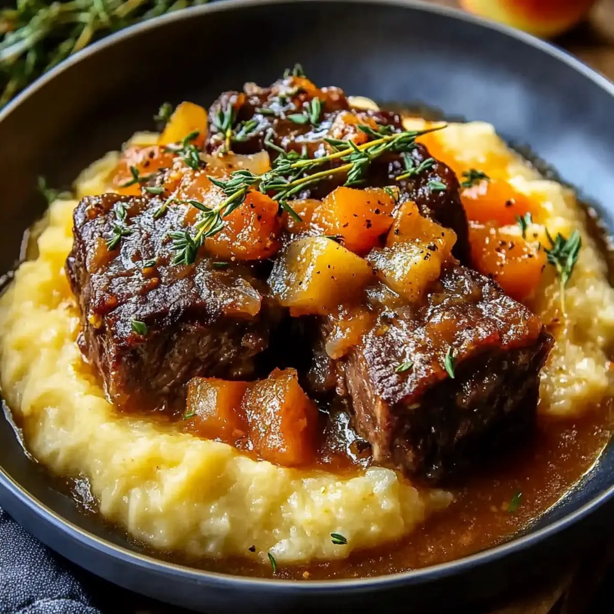 apple cider braised short ribs recipe